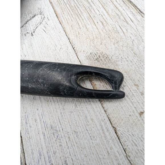 Unbranded #2 Advertising Stainless Steel Measuring Scoop 10 3/4" Black Handle - Picture 4 of 8